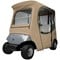 Classic Accessories Fairway Short Roof 2-Person FadeSafe™ The Drive® by Yamaha® Golf Cart Enclosure, z-khaki
