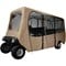 Classic Accessories Fairway Deluxe Golf Cart Enclosure, z-khakiextralong