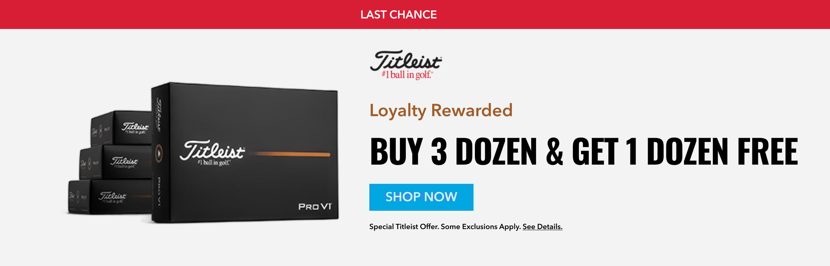 Special Titleist Offer