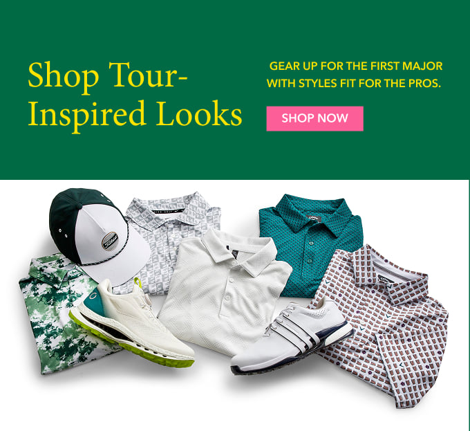 Tour Inspired Looks: Gear Up for the First Major with Styles Fit for the Pros.