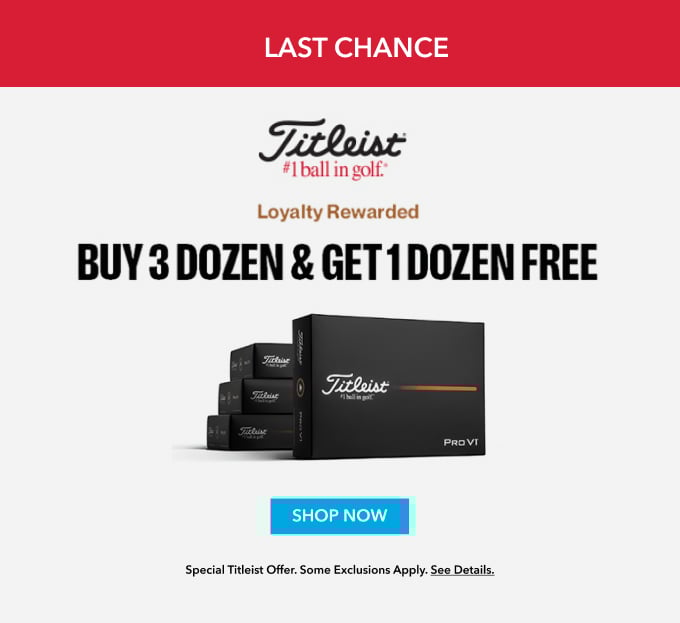 Special Titleist Offer