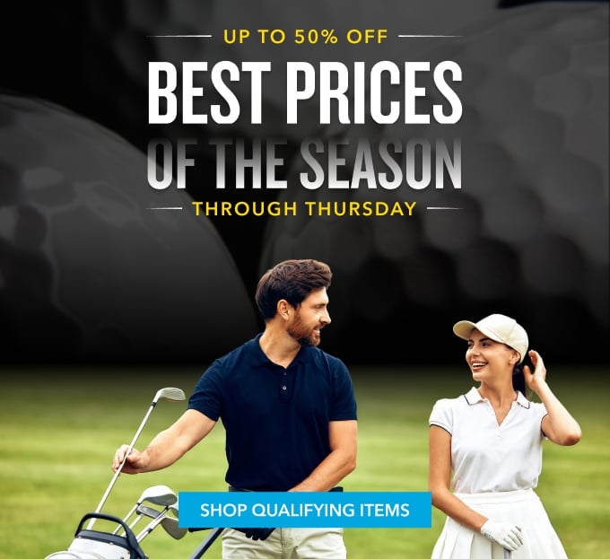 Up to 50% Off BEST PRICES OF THE SEASON Through Thursday SHOP QUALIFYING ITEMS