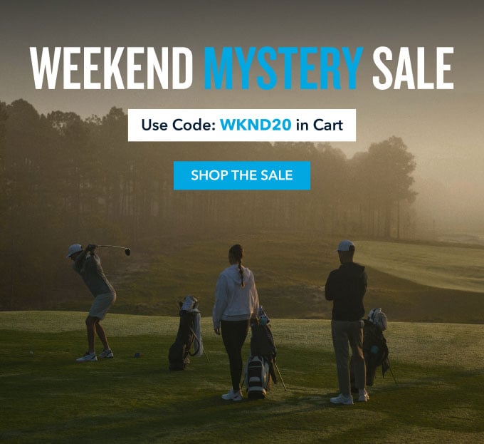 Weekend mystery sale Use Code: WKND20 in Cart shop the sale