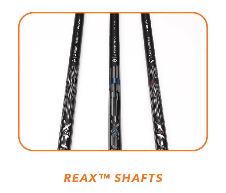 REAX shafts match shaft rotation to your swing