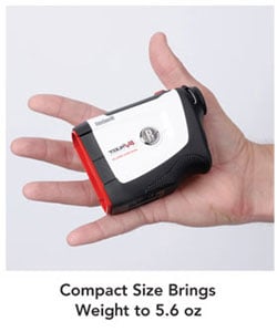 Compact Size Brings Weight to 5.6 oz