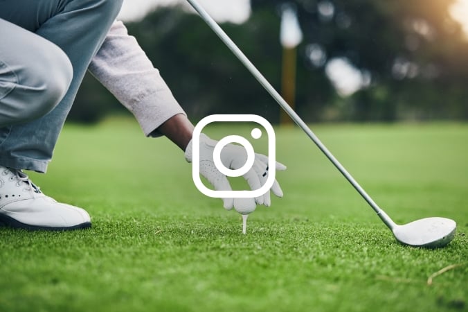 follow The Golfer's World on instagram