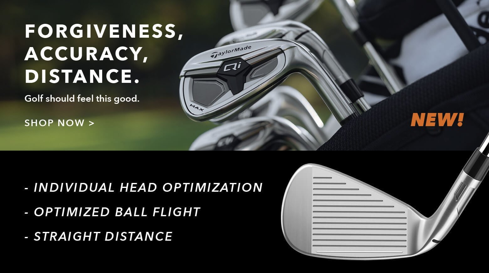 about the qi4d irons