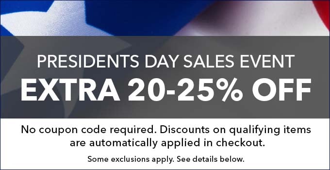 Presidents Day Sale