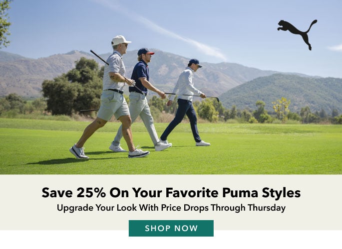 Save 25% on Your Favorite Puma Styles Upgrade Your Look With Price Drops through Thursday Shop Now