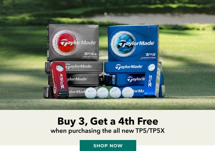 TaylorMade Buy 3 Dozen Golf Balls Get 1 Free