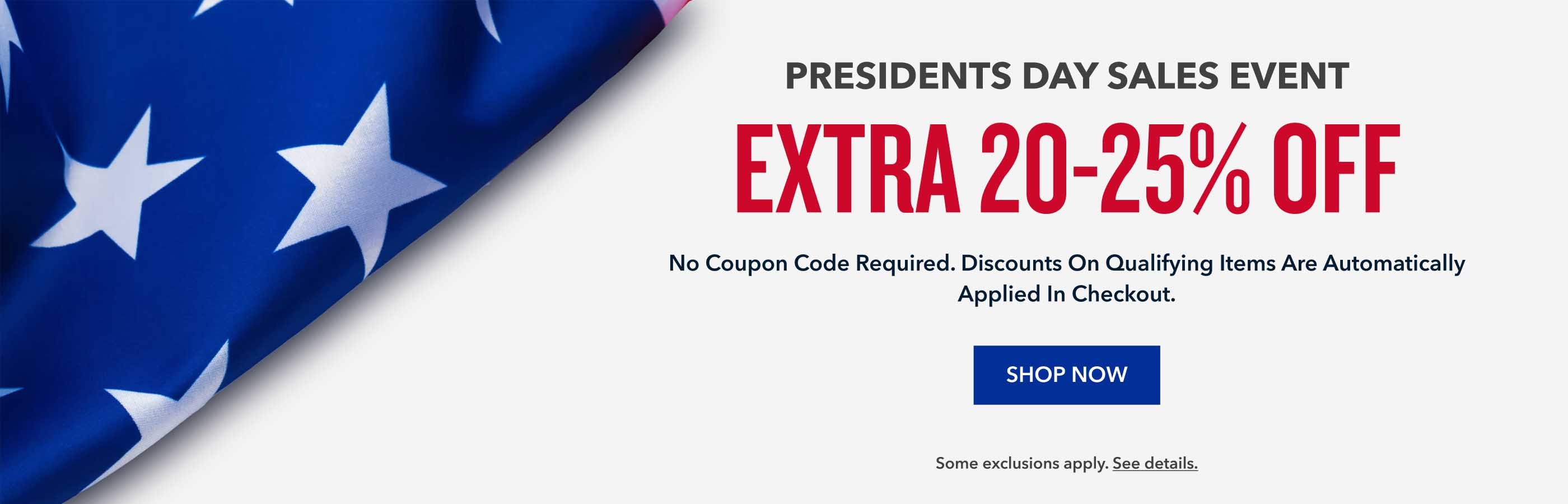 Presidents Day Sale